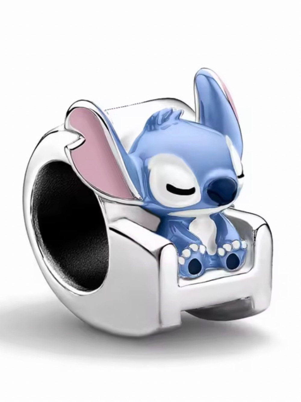 NWOT Disney Stitch Couch Charm Sterling Silver 925